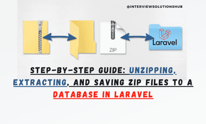 Step-by-Step Guide: Unzipping, Extracting, and Saving ZIP Files to a Database in Laravel